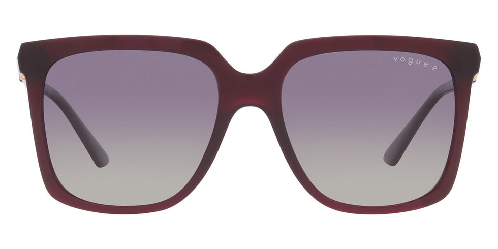 vogue eyewear VO5476SB 29898J 54 - Transparent Cherry / Polarized Gray Gradient Violet