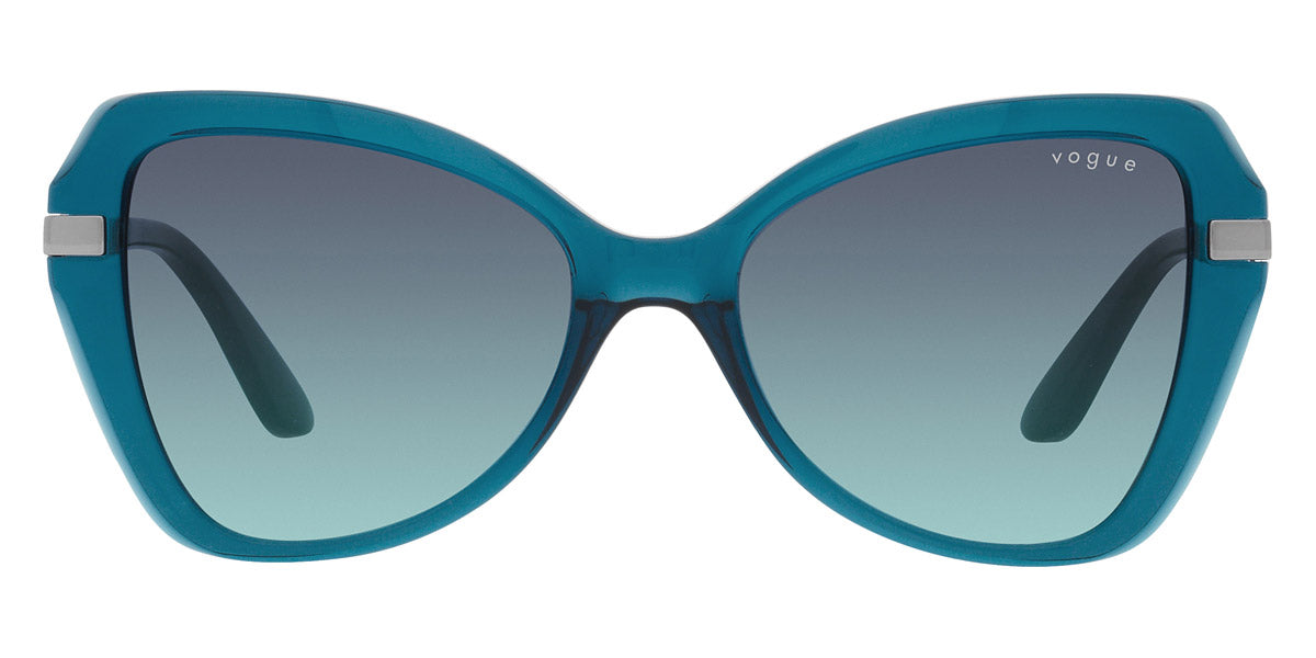 vogue eyewear VO5479S 30554S 53 - Transparent Light Blue / Azure Gradient Dark Blue