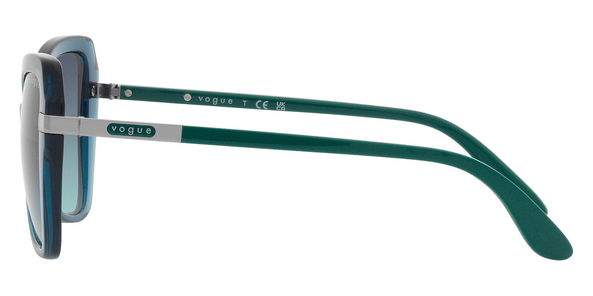 vogue eyewear VO5479S 30554S 53 - Transparent Light Blue / Azure Gradient Dark Blue