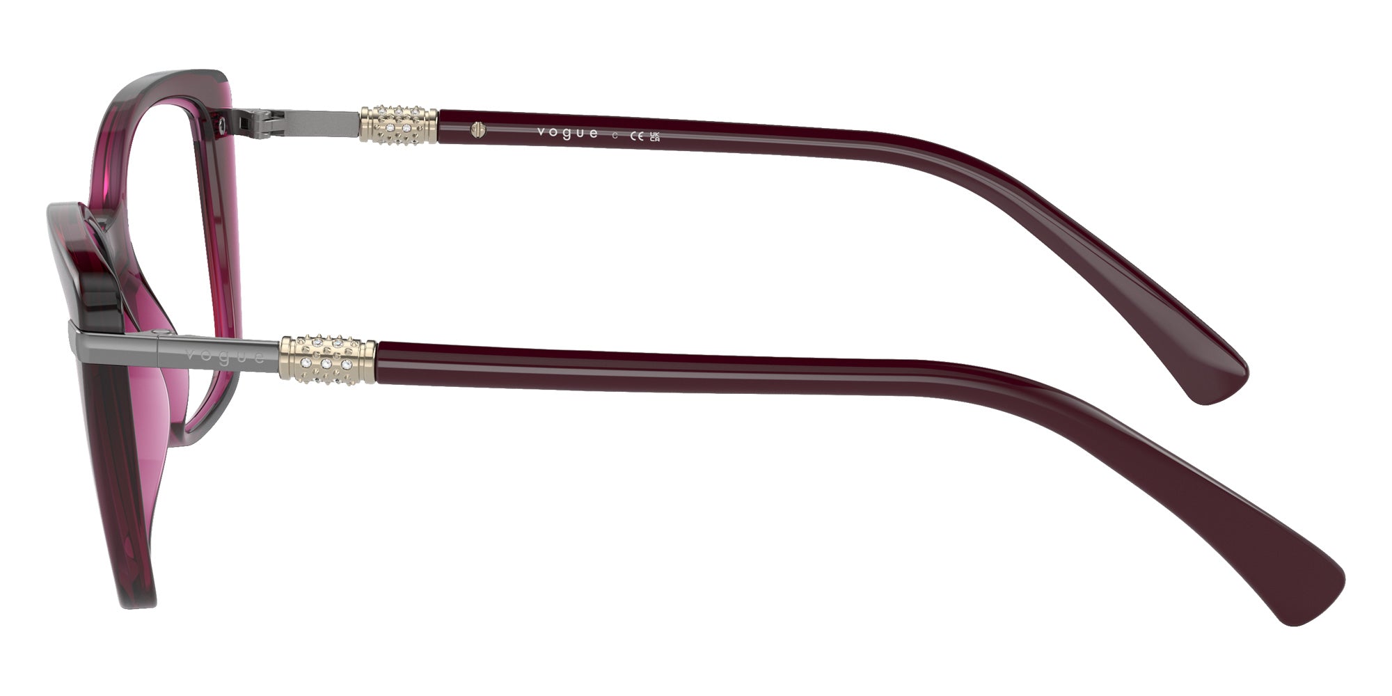 vogue eyewear VO5487B 2989 54 - Transparent Cherry #id:vo5487b2989_s:104110