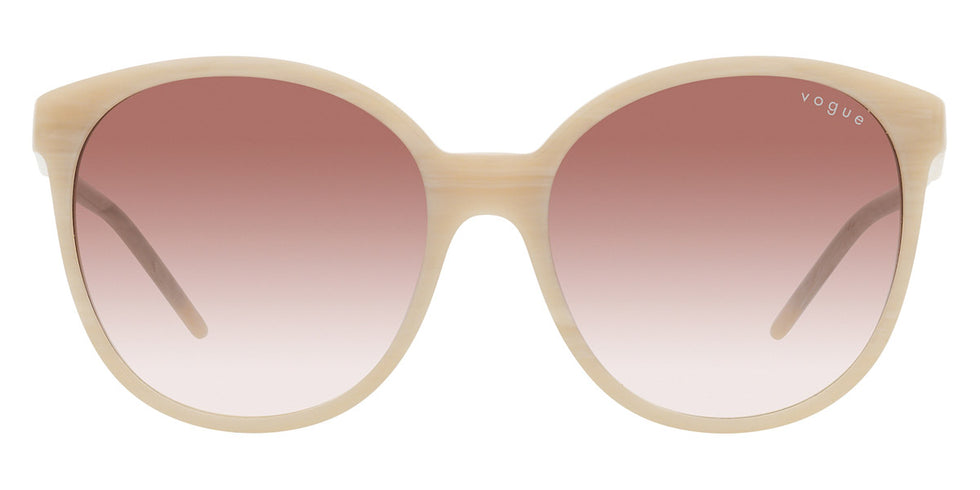 vogue eyewear VO5509S 30708D 60 - Beige Horn / Clear Gradient Pink