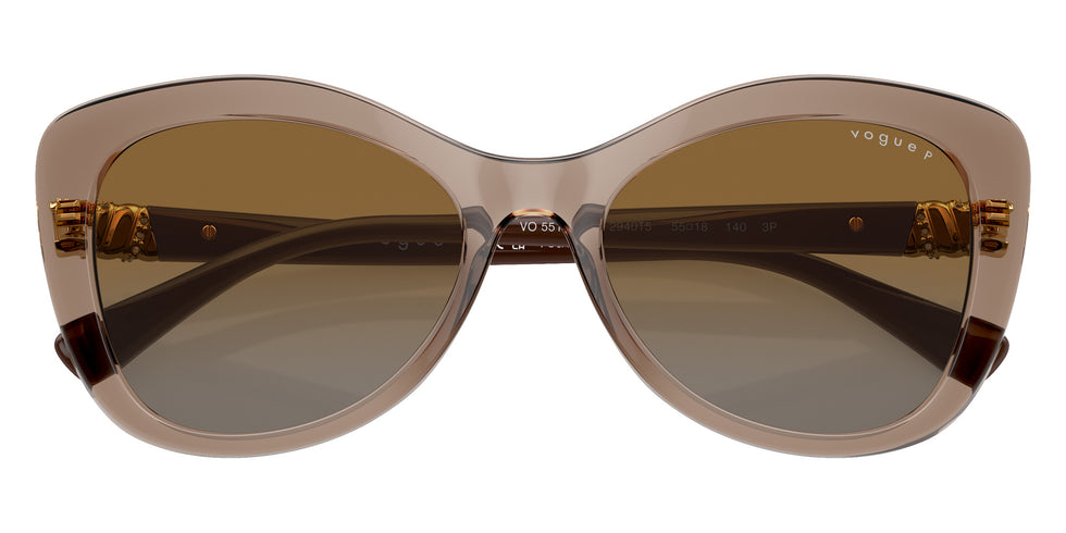 vogue eyewear VO5515SB 2940T5 55 - Transparent Brown / Polarized Brown Gradient #id:vo5515sb2940t5_s:100125