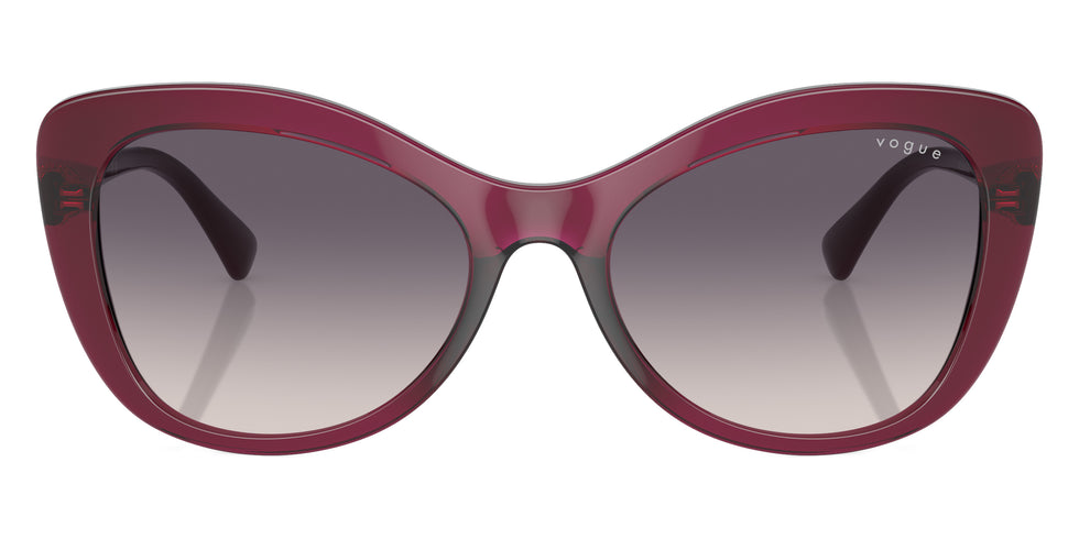 vogue eyewear VO5515SB 298936 55 - Transparent Cherry/Full Dark Purple / Pink Gradient Dark Gray