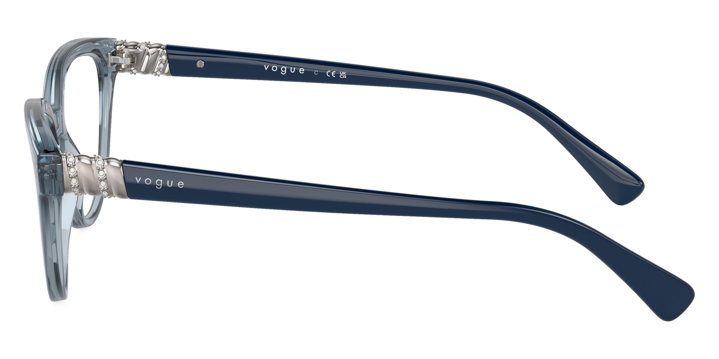 vogue eyewear VO5517B 2966 52 - Transparent Azure/Full Blue
