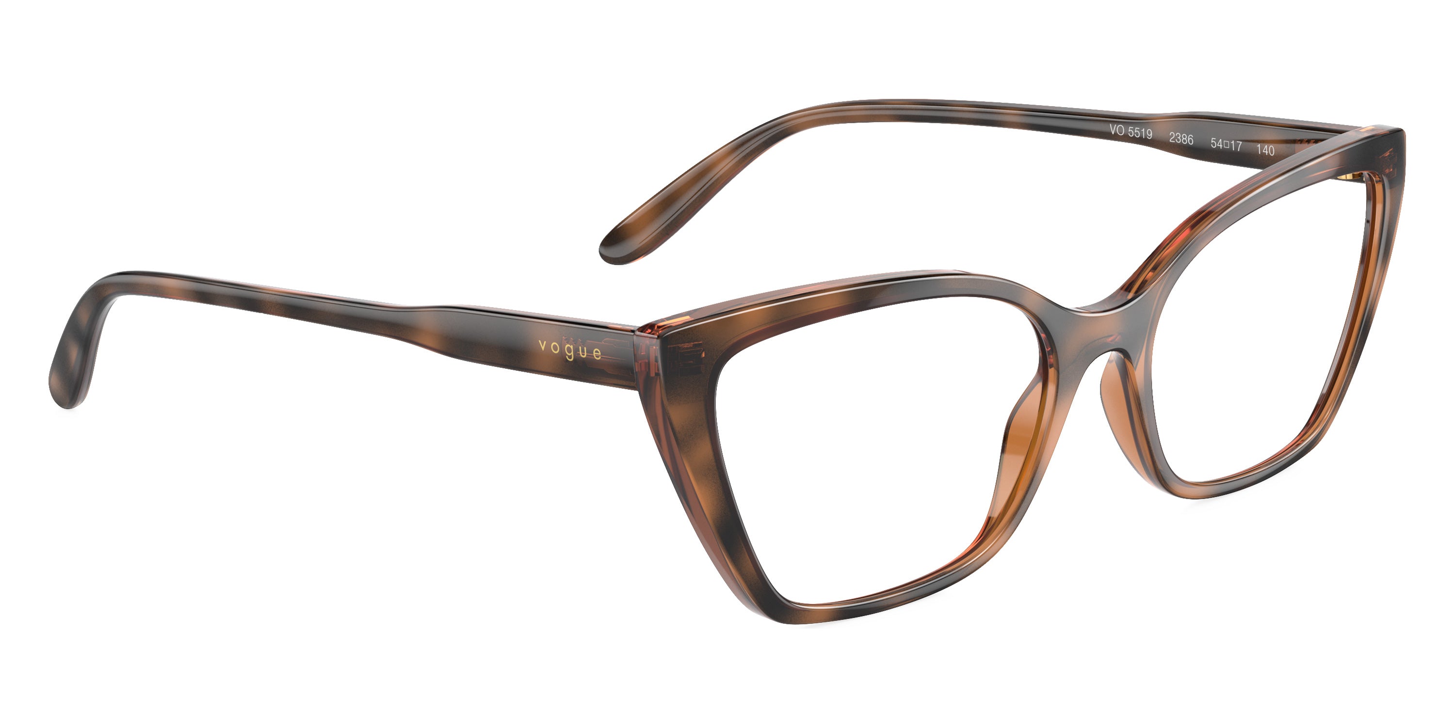 vogue eyewear VO5519 2386 54 - Top Dark Havana/Light Brown