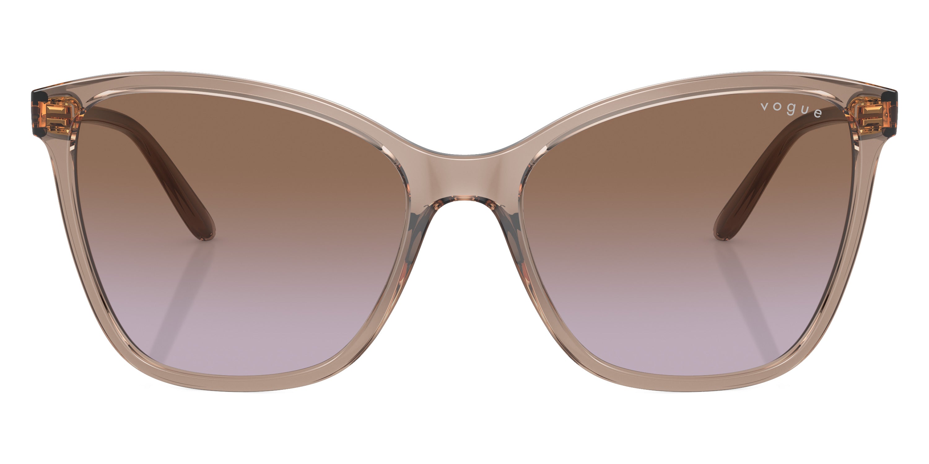 vogue eyewear VO5520S 294068 56 - Transparent Caramel/Brown Gradient Caramel / Violet Gradient Brown