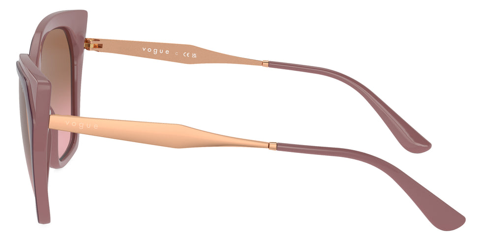 vogue eyewear VO5521S 310014 57 - Top Red Purple/Old Pink/Rose Gold / Pink Gradient Brown