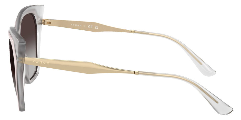 vogue eyewear VO5521S 32208G 57 - Top White/Opal Milk / Gray Gradient #id:vo5521s32208g_s:100110