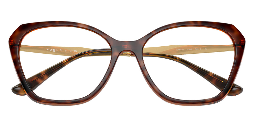 vogue eyewear VO5522 2386 54 - Top Dark Havana/Light Brown #id:vo55222386_s:100125