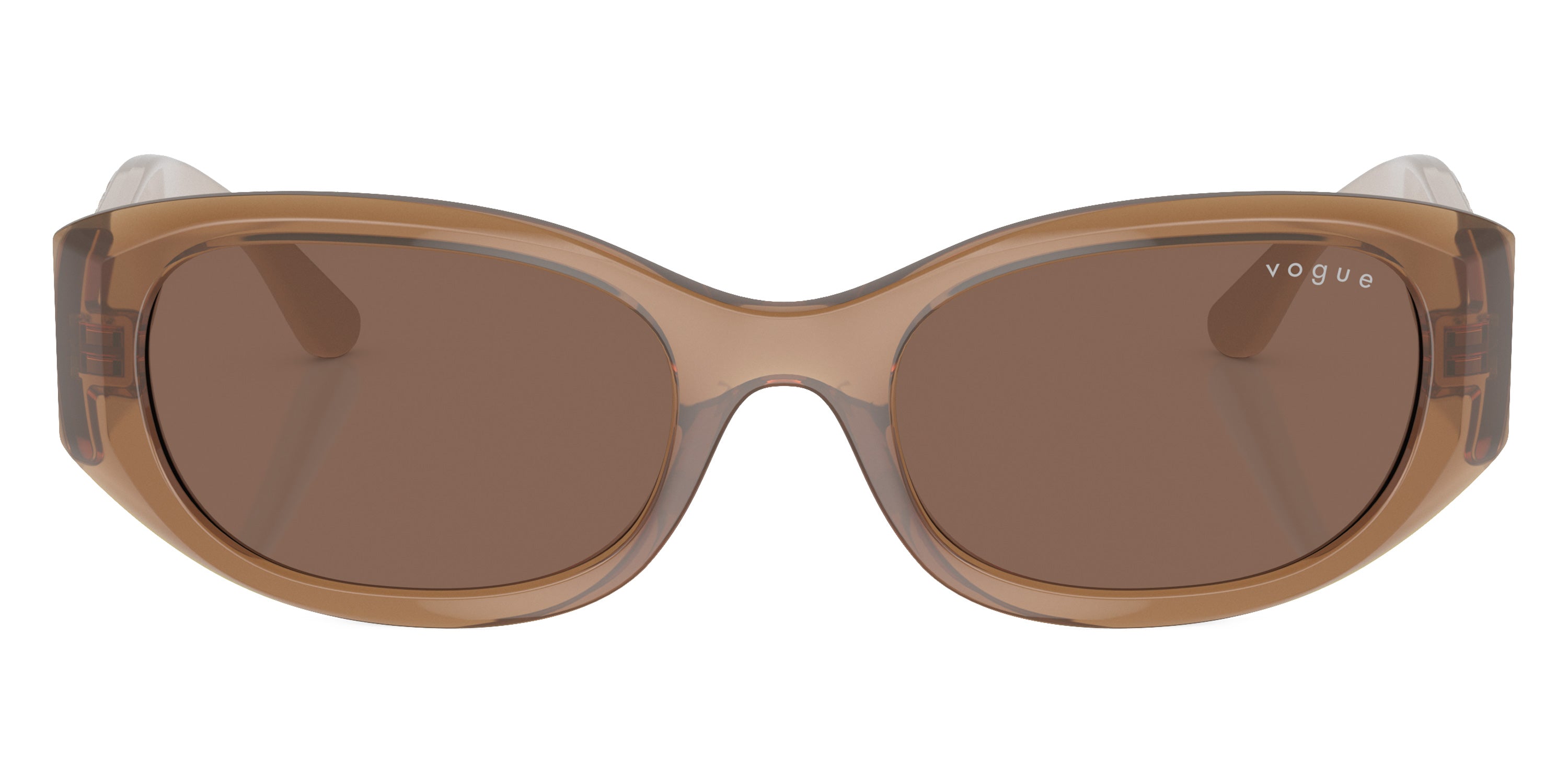 vogue eyewear VO5525S 309373 52 - Opal Brown/Full Light Gray / Dark Brown