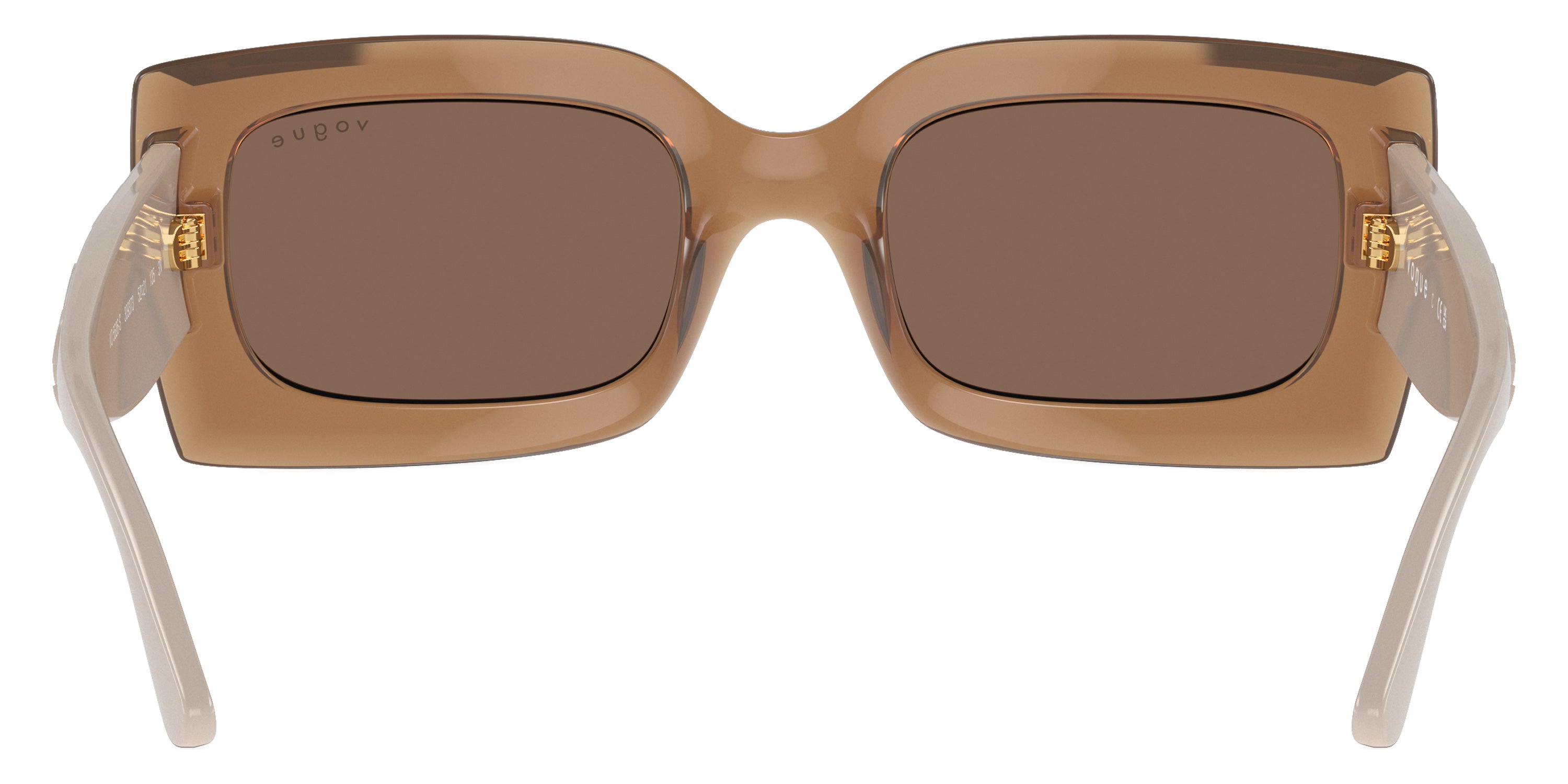 vogue eyewear VO5526S 309373 52 - Opal Brown/Full Light Gray / Dark Brown