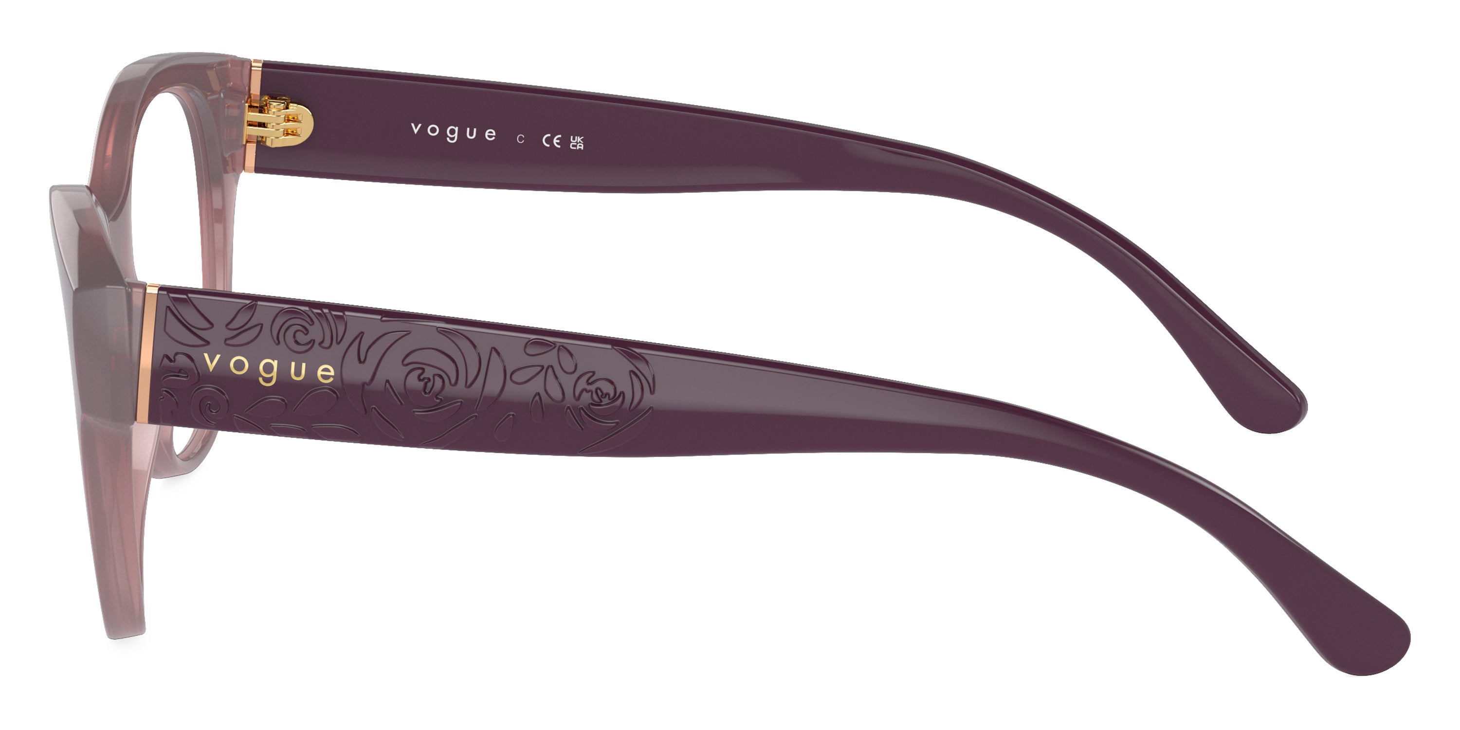 vogue eyewear VO5527 3096 50 - Opal Pink/Full Purple