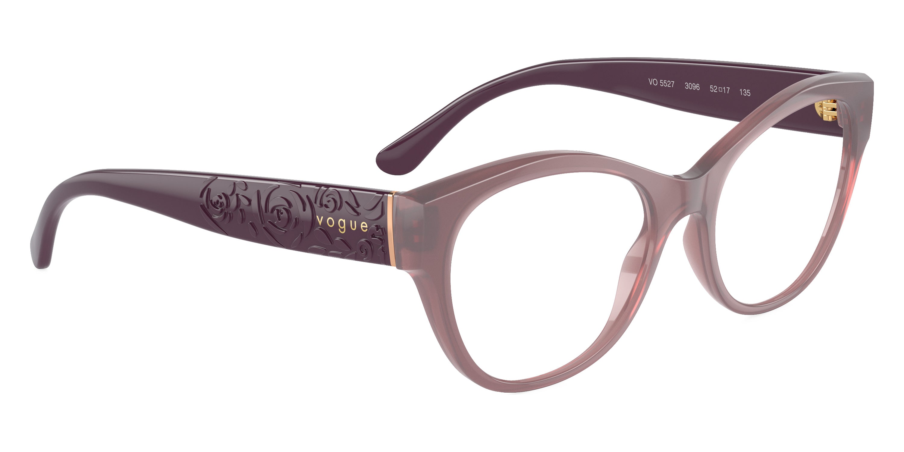 vogue eyewear VO5527 3096 50 - Opal Pink/Full Purple
