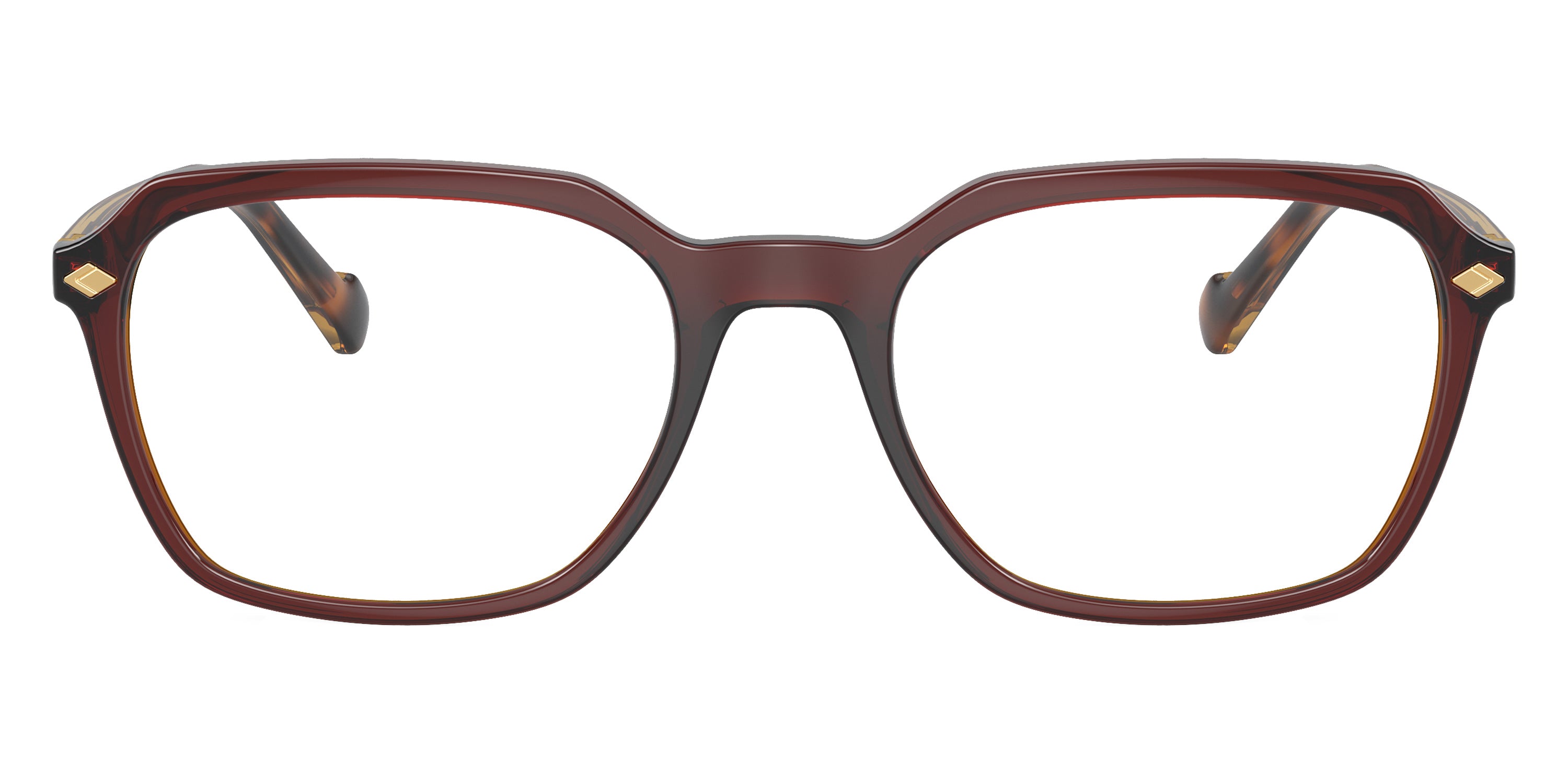 vogue eyewear VO5532 3110 52 - Transparent Dark Brown/Dark Havana