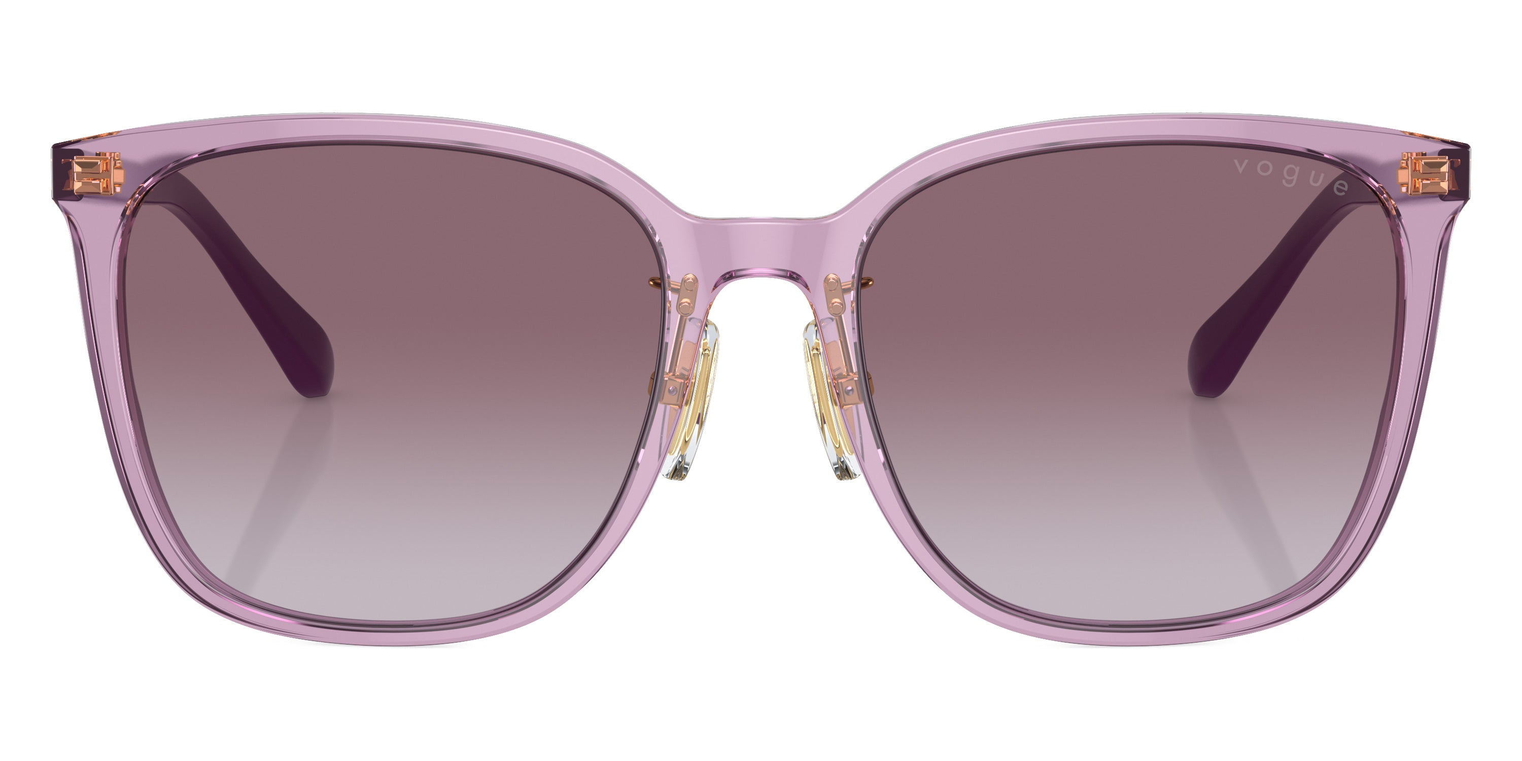 vogue eyewear VO5537SD 29228H 58 - Transparent Violet/Full Violet / Violet Gradient