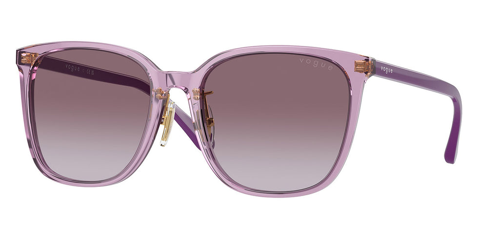 vogue eyewear VO5537SD 29228H 58 - Transparent Violet/Full Violet / Violet Gradient
