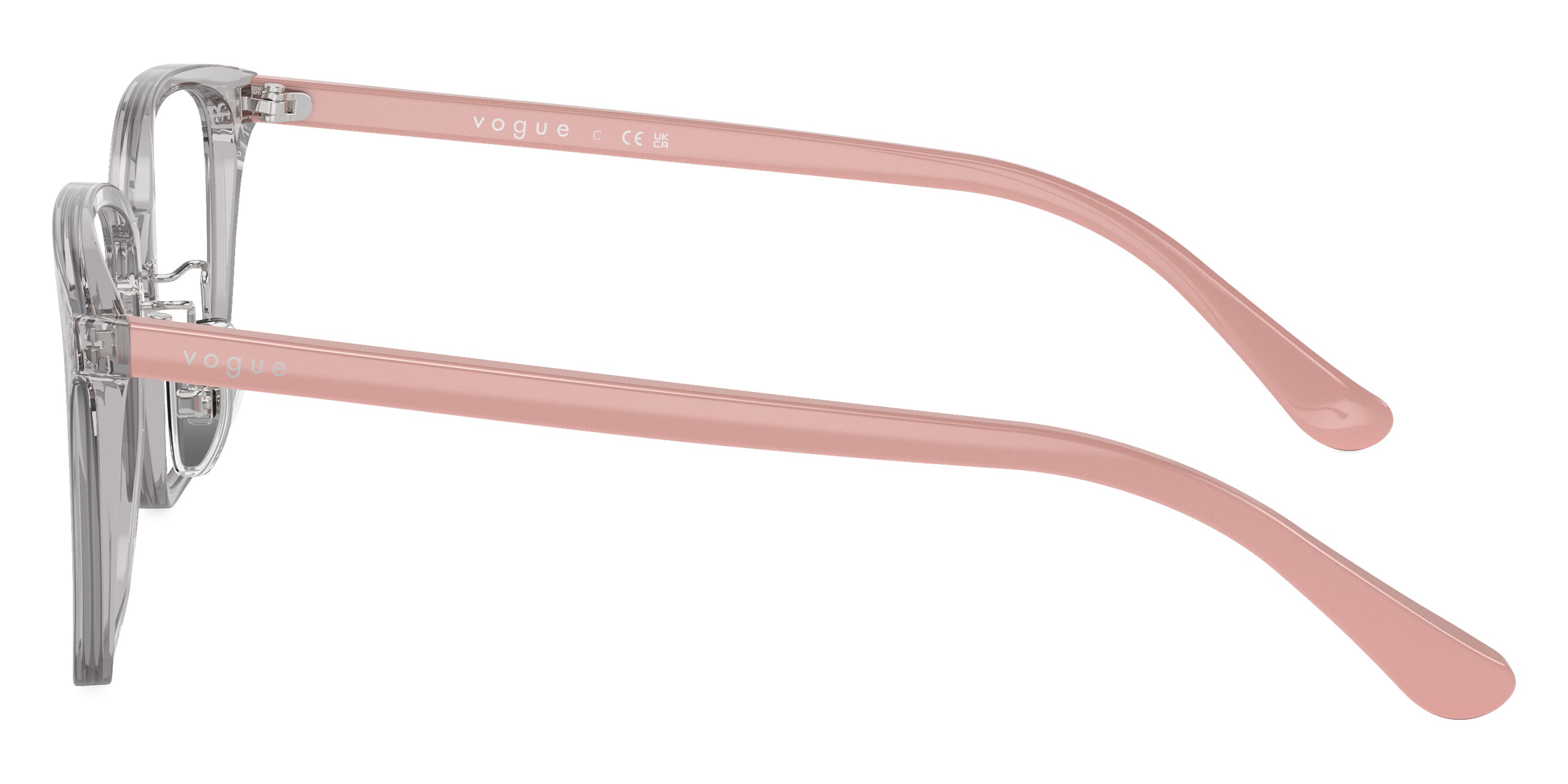 vogue eyewear VO5550D 2820 55 - Transparent Gray/Full Pink