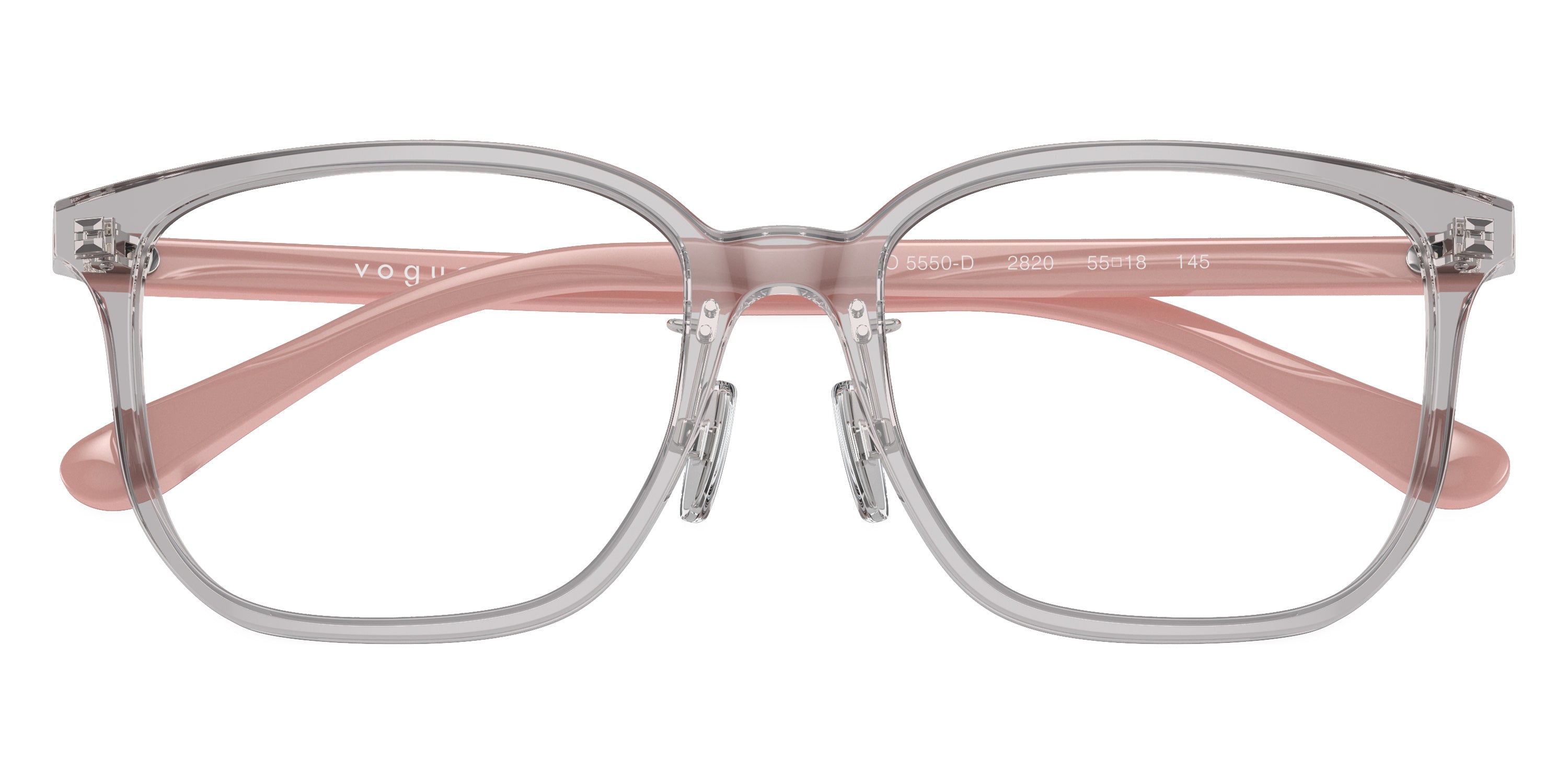 vogue eyewear VO5550D 2820 55 - Transparent Gray/Full Pink