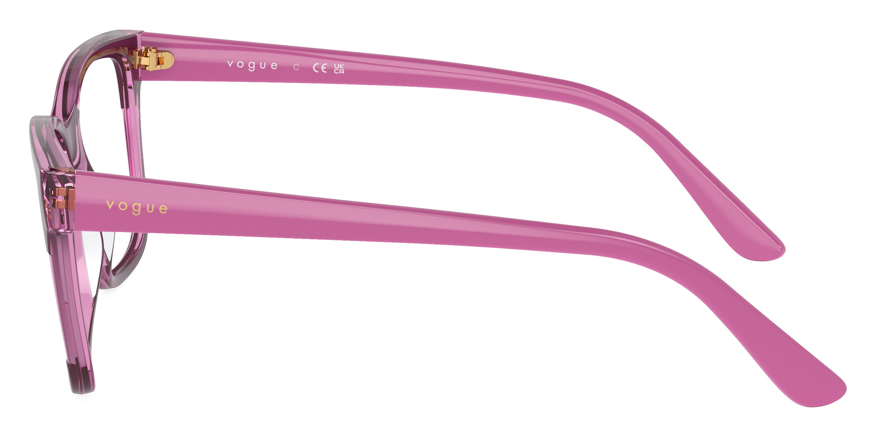 vogue eyewear VO5556F 2084 53 - Top Purple/Transparent Purple/Full Fuchsia