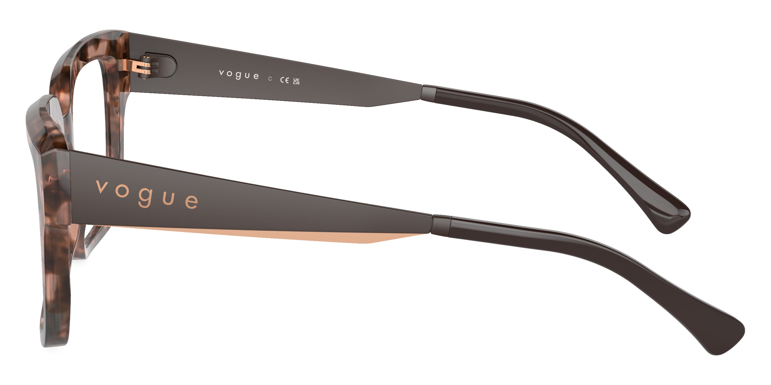 vogue eyewear VO5559 3145 51 - Rose Tortoise/Matte Brown/Rose Gold