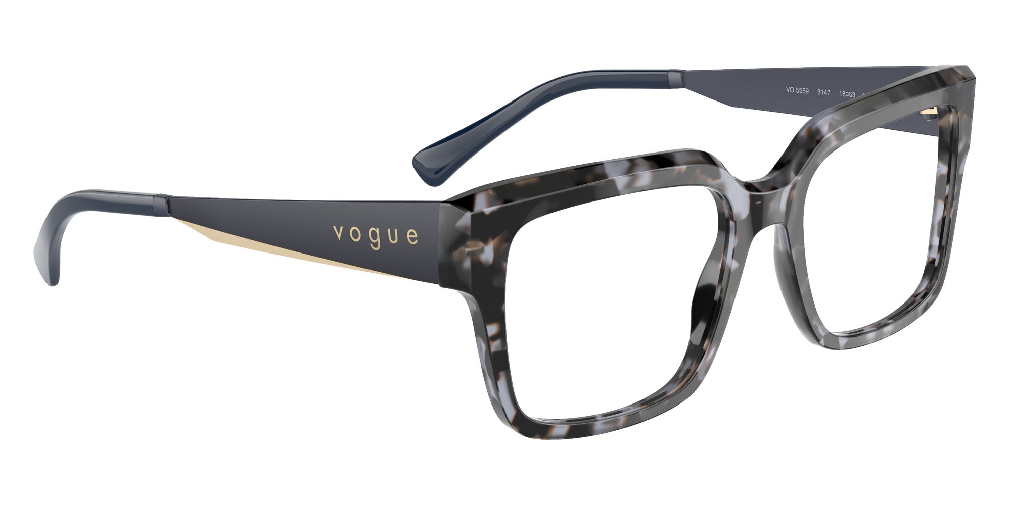 vogue eyewear VO5559 3147 53 - Blue Tortoise #id:vo55593147_s:104120