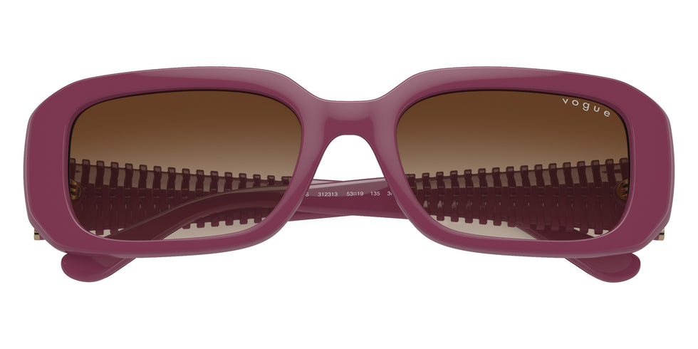 vogue eyewear VO5565S 312313 53 - Full Purple / Brown Gradient