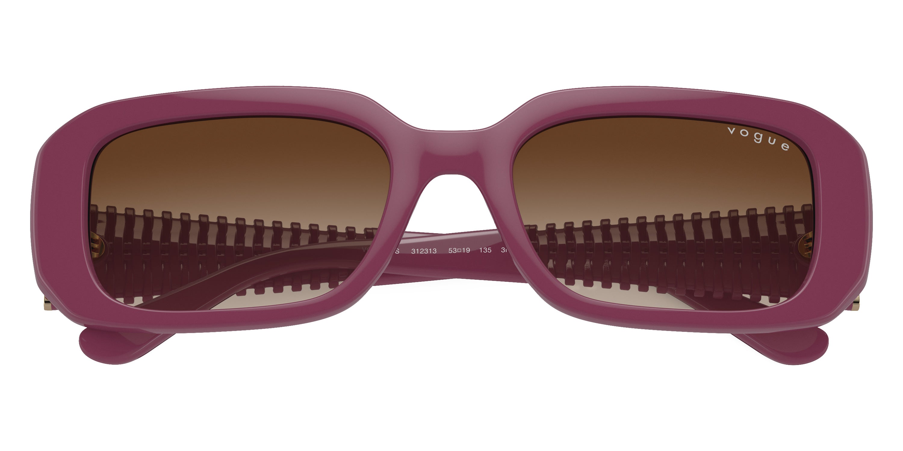 vogue eyewear VO5565S 312313 53 - Full Purple / Brown Gradient