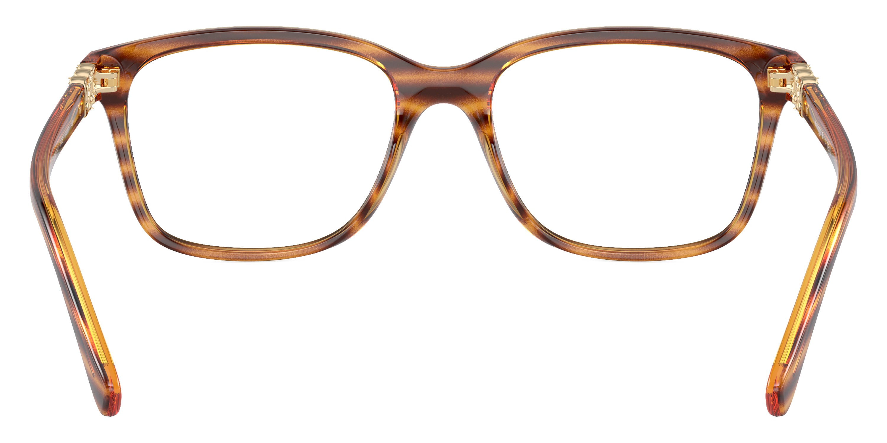 vogue eyewear VO5574B 1508 51 - Striped Dark Havana/Pale Gold