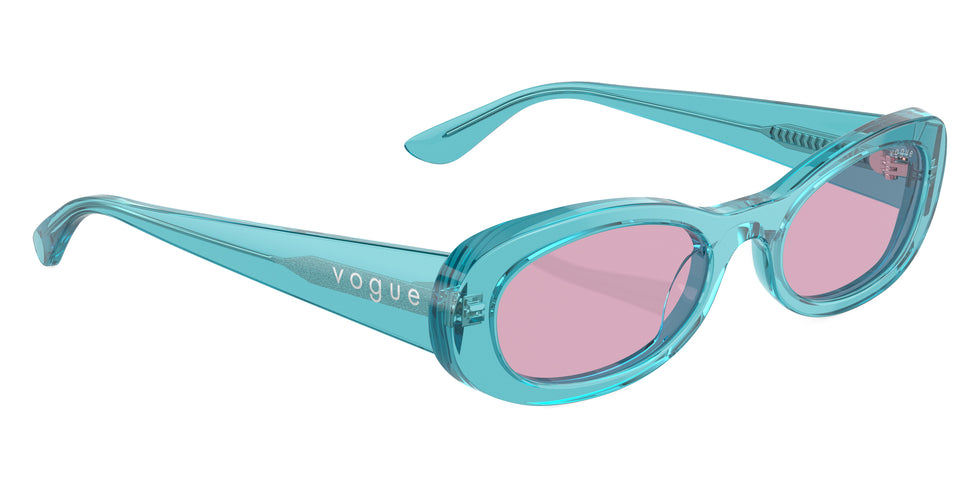 vogue eyewear VO5582S 316676 53 - Transparent Turquoise / Violet