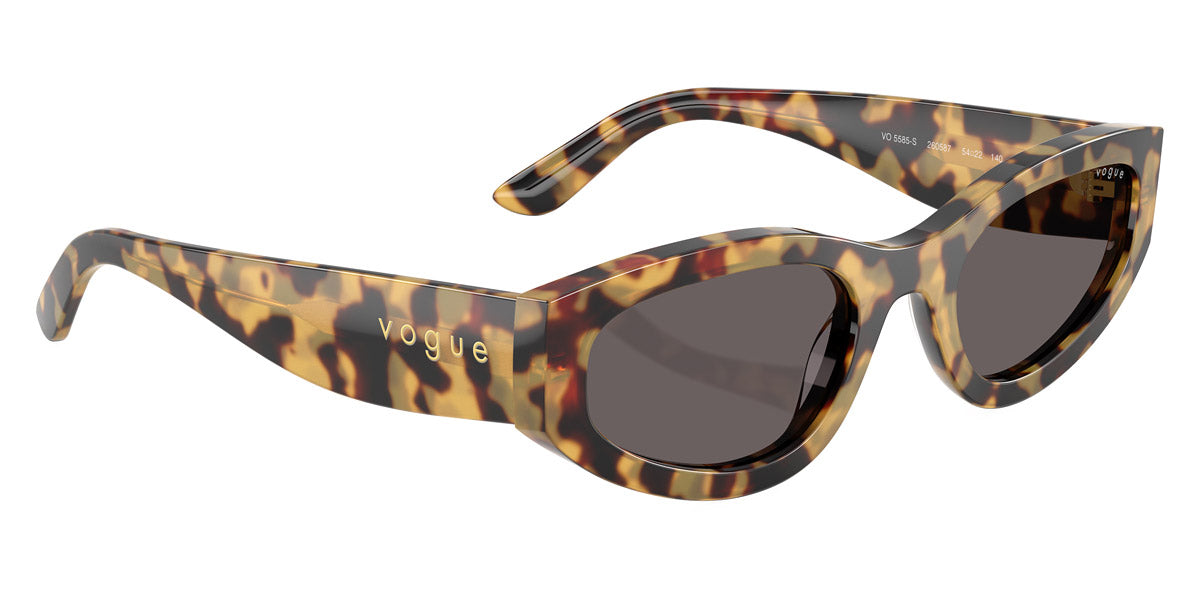 vogue eyewear VO5585S 260587 54 - Yellow Tortoise / Black Smoke