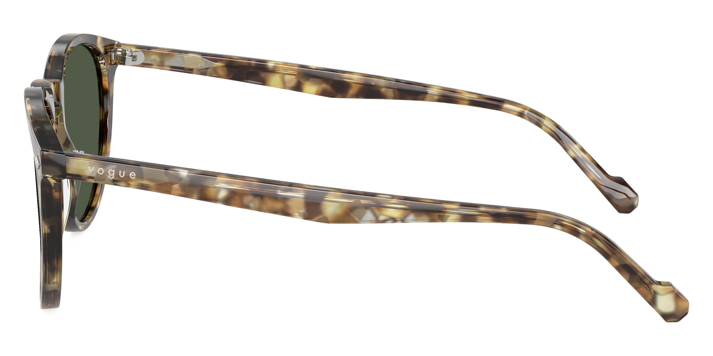 vogue eyewear VO5599S 31869A 53 - Yellow Havana / Dark Green Polarized