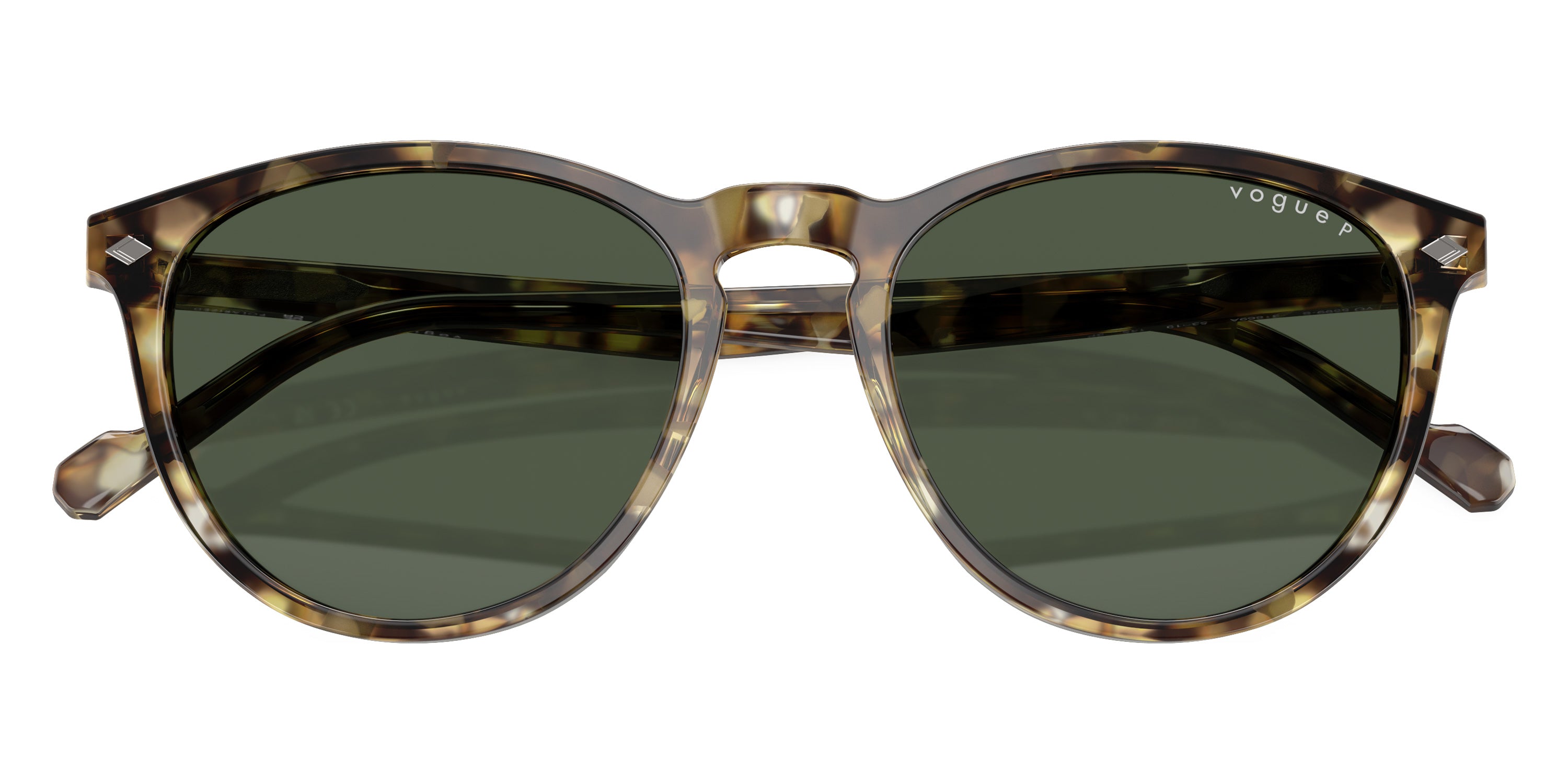 vogue eyewear VO5599S 31869A 53 - Yellow Havana / Dark Green Polarized