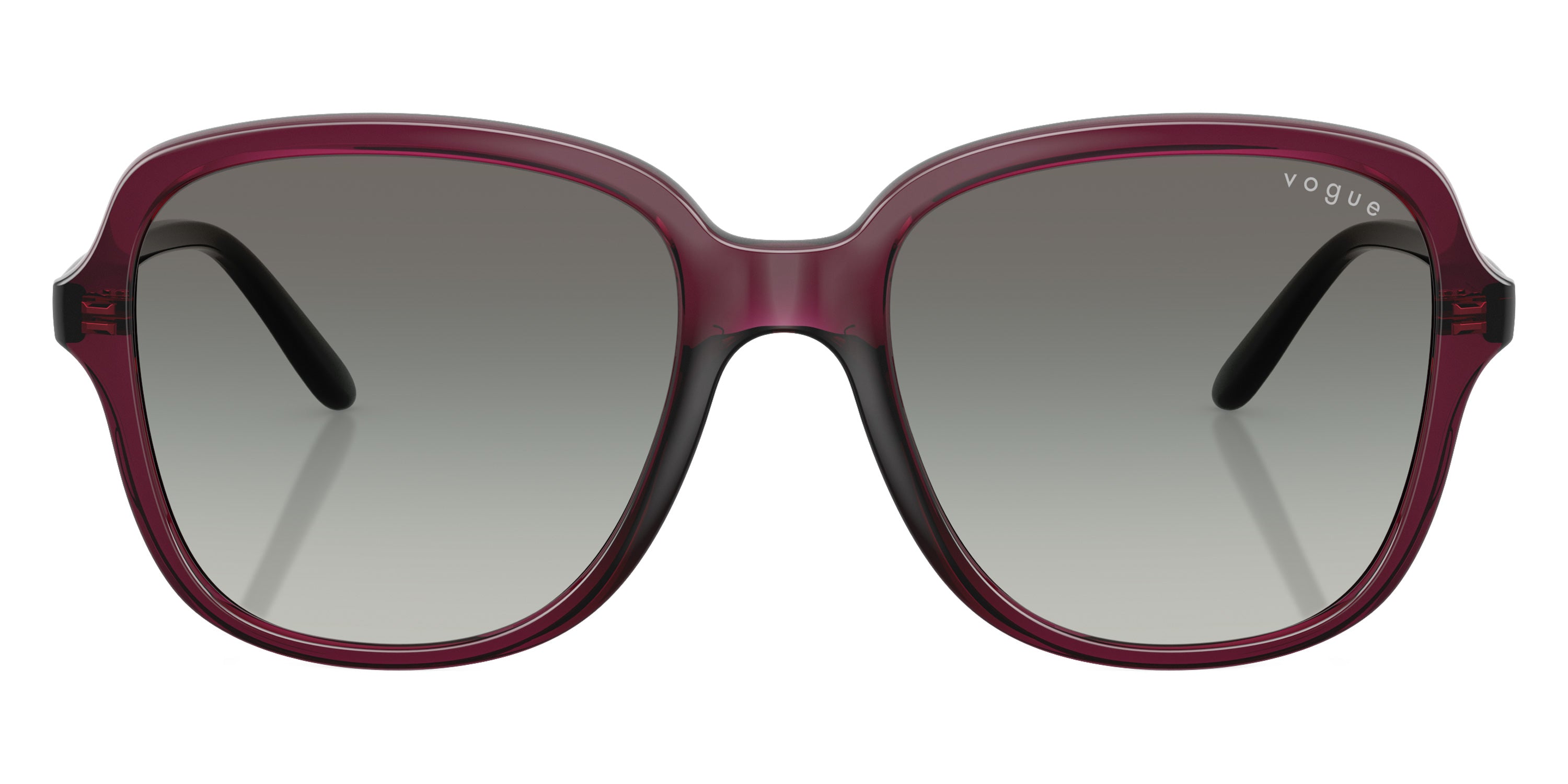 vogue eyewear VO5601S 298911 53 - Transparent Cherry/Black / Gradient Gray