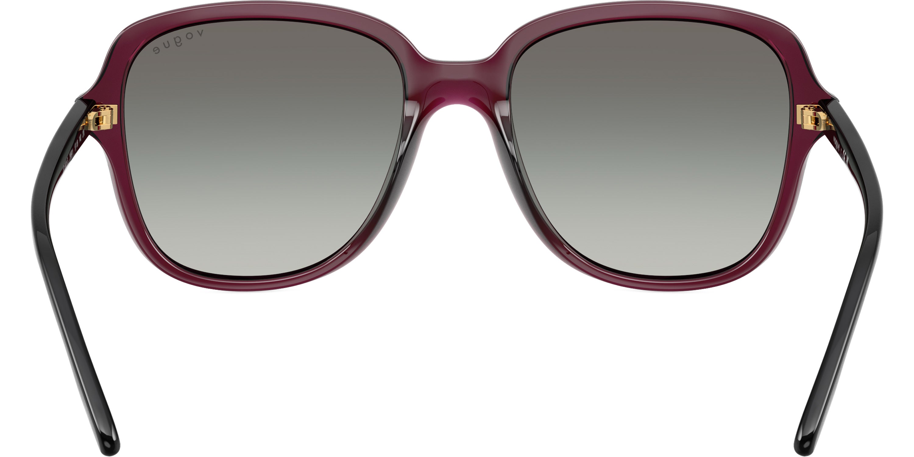 vogue eyewear VO5601S 298911 53 - Transparent Cherry/Black / Gradient Gray