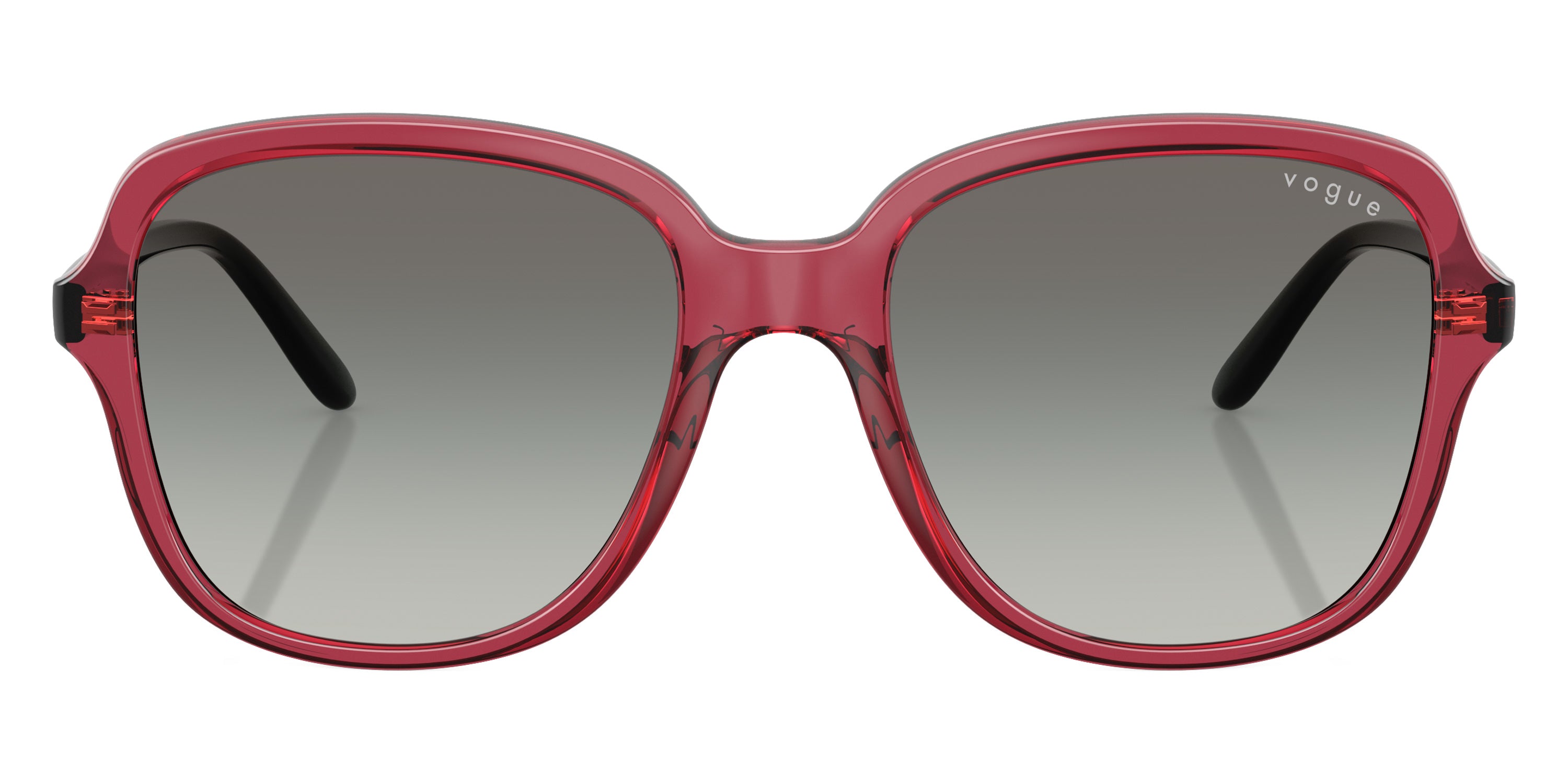 vogue eyewear VO5601SF 298911 53 - Transparent Cherry/Black / Gradient Gray