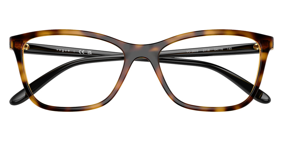 vogue eyewear VO5603 2718 52 - Total Dark Havana #id:vo56032718_s:100125