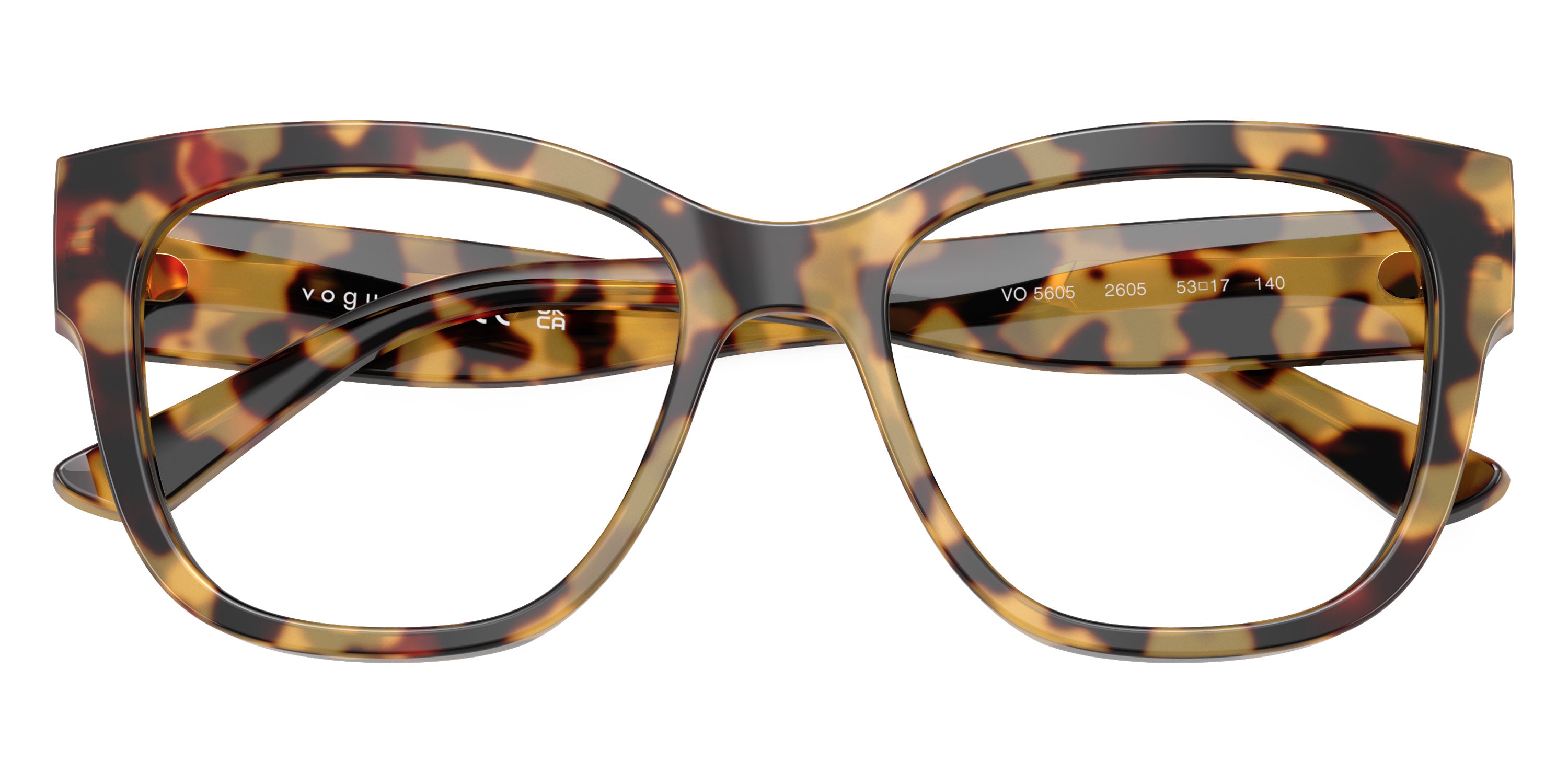 vogue eyewear VO5605 2605 49 - Yellow Tortoise