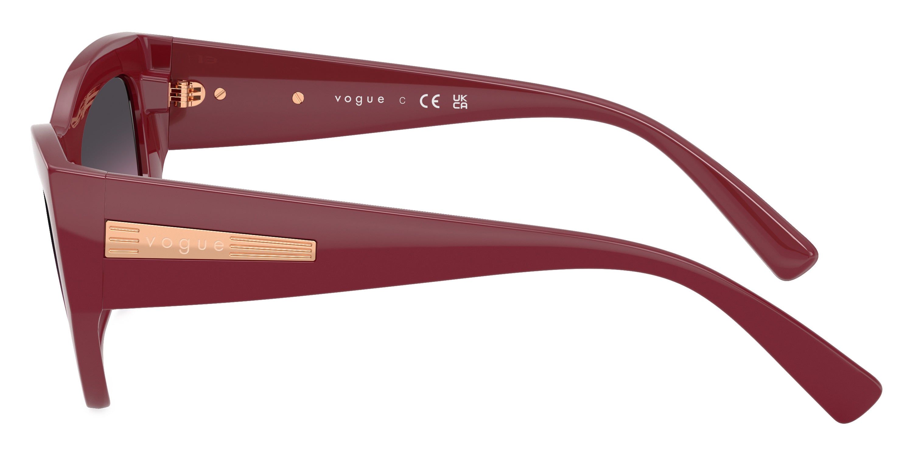 vogue eyewear VO5607S 287590 53 - Full Cherry / Violet Gradient Gray