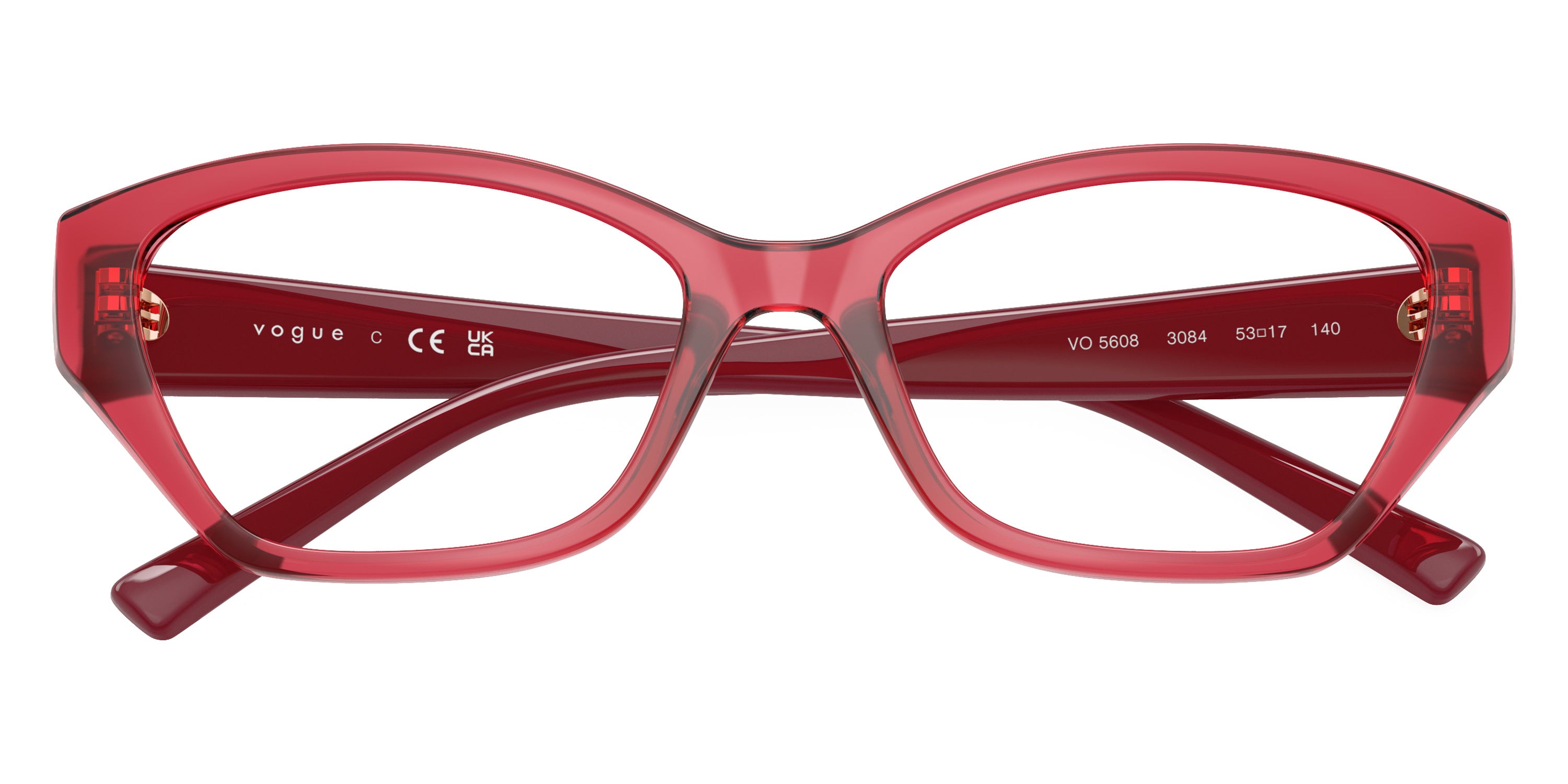 vogue eyewear VO5608 3084 51 - Transparent Cherry/Full Cherry