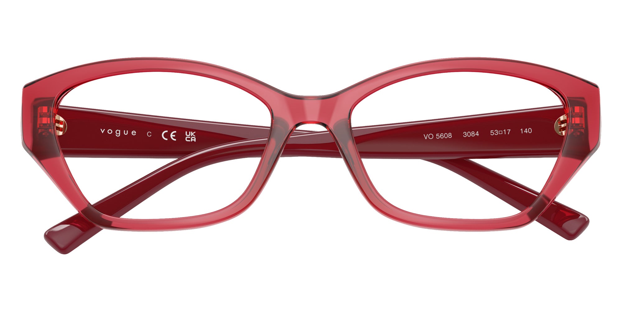vogue eyewear VO5608 3084 53 - Transparent Cherry #id:vo56083084_s:100125