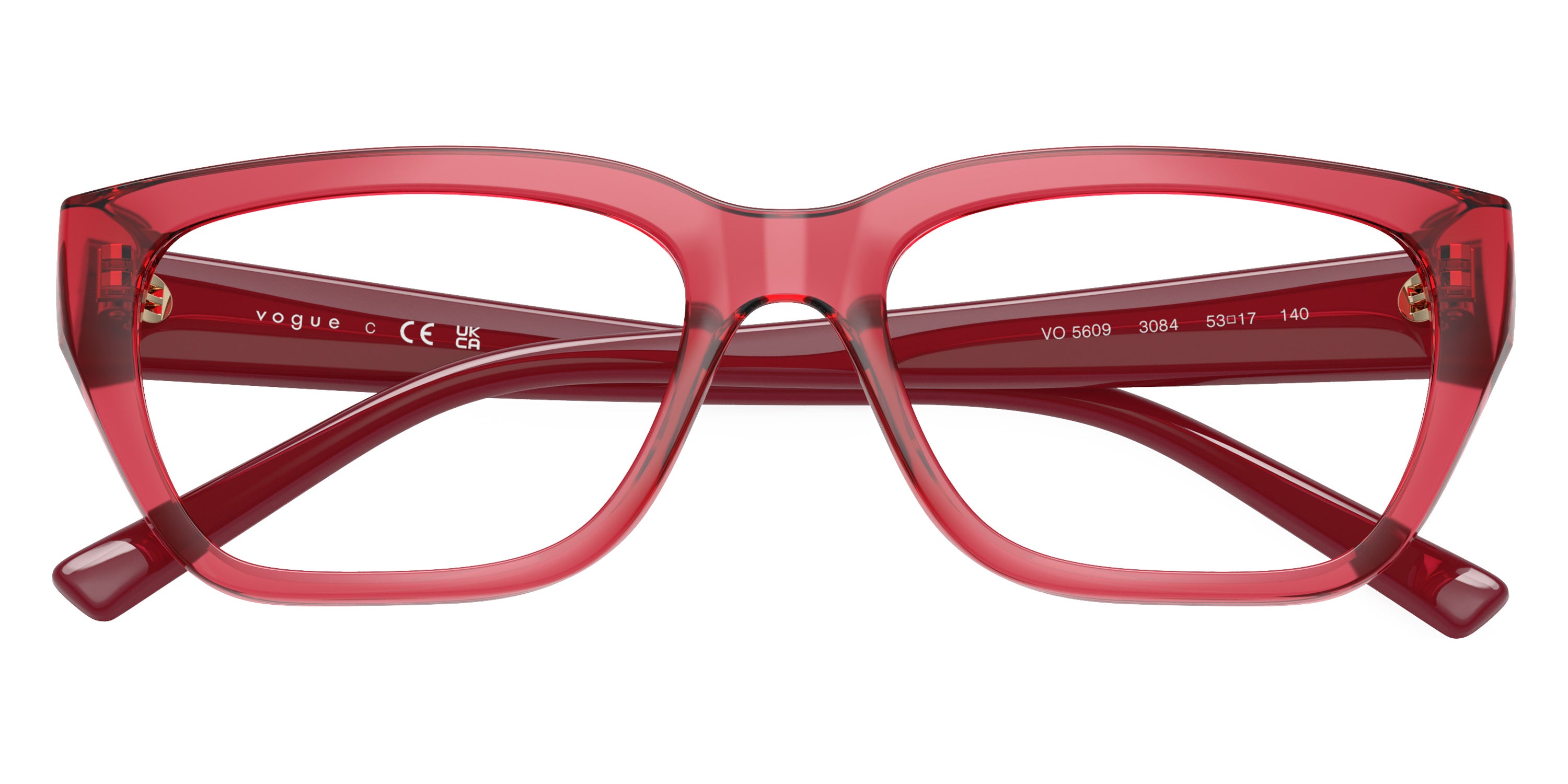 vogue eyewear VO5609 3084 51 - Transparent Cherry/Full Cherry