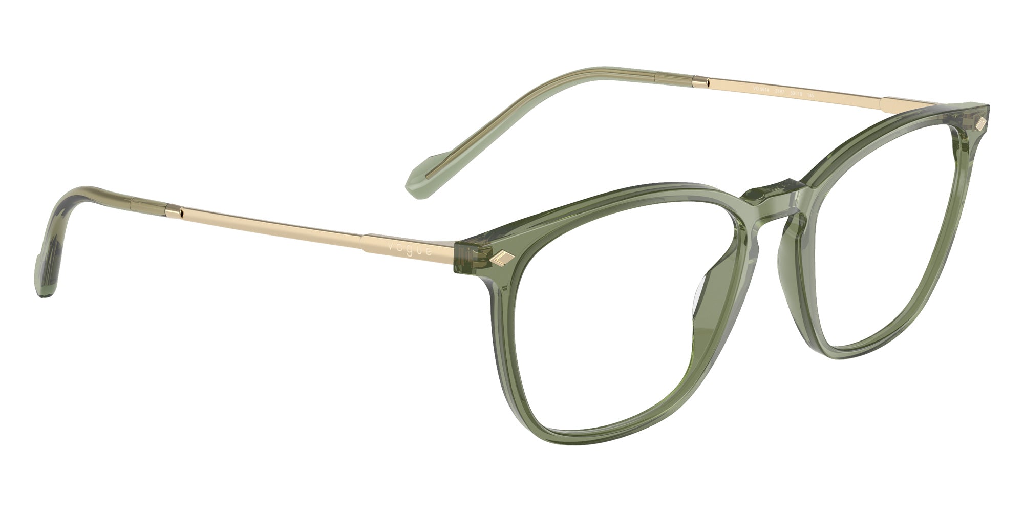 vogue eyewear VO5614 3187 53 - Transparent Green #id:vo56143187_s:100120