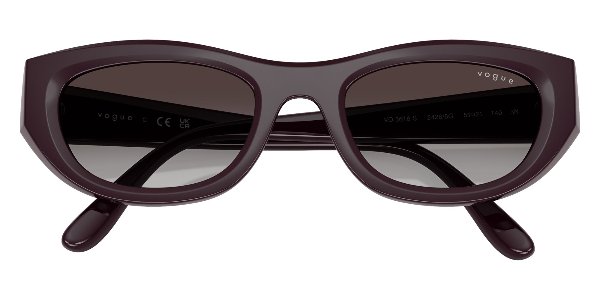 vogue eyewear VO5616S 24268G 51 - Full Bordeaux / Gray Gradient #id:vo5616s24268g_s:100125