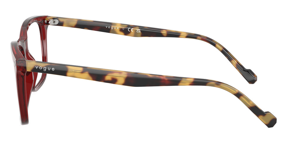 vogue eyewear VO5617 2924 53 - Transparent Bordeaux/Brown Tortoise