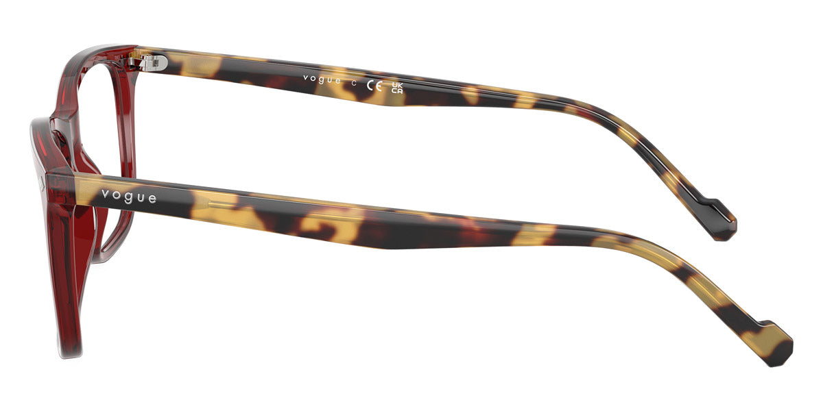 vogue eyewear VO5617 2924 53 - Transparent Bordeaux/Brown Tortoise