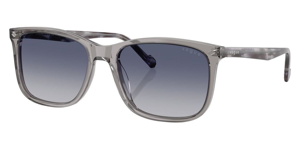 vogue eyewear VO5618S 28204L 57 - Transparent Gray/Gray Tortoise / Gray Gradient Blue