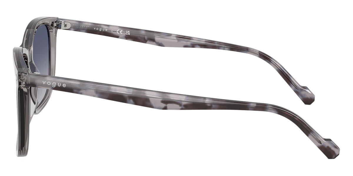vogue eyewear VO5618S 28204L 57 - Transparent Gray/Gray Tortoise / Gray Gradient Blue