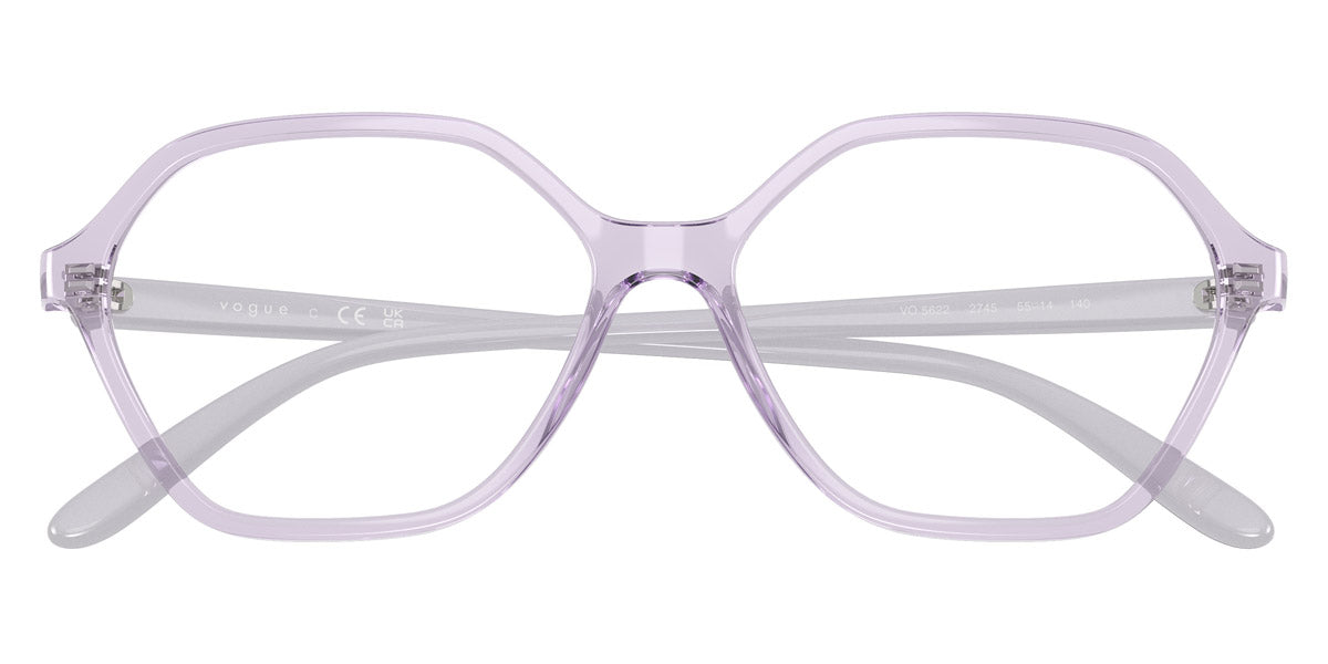 vogue eyewear VO5622 2745 53 - Transparent Violet/Full Wisteria