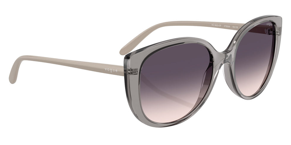 vogue eyewear VO5623SF 272636 55 - Transparent Gray/Full Light Gray / Pink Gradient Dark Violet