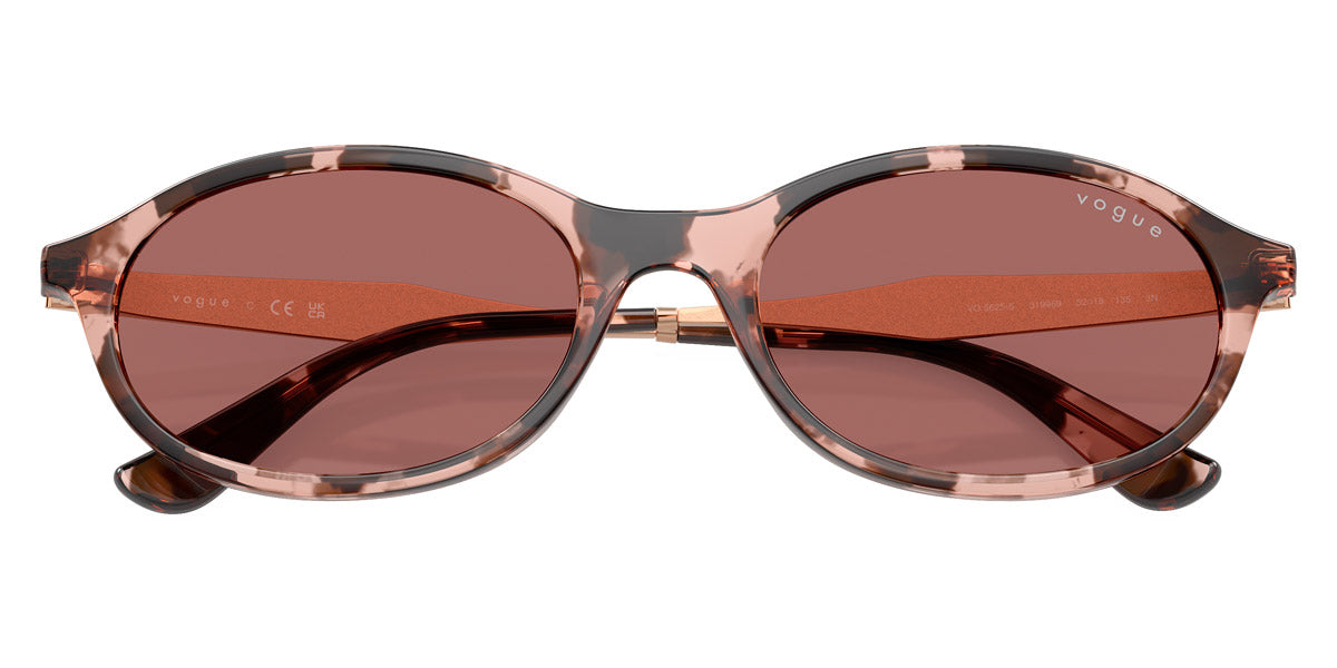 vogue eyewear VO5625S 319969 52 - Rose Havana/Rose Gold / Dark Violet